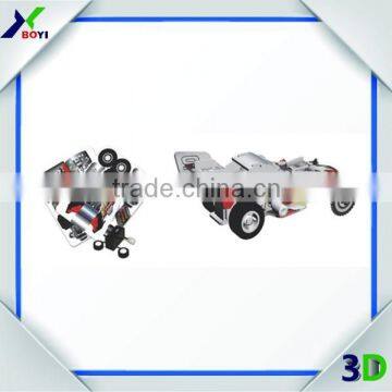 2016 Wholesale Chiledren Educational Moveable Wind Up Classic Car Toy 3D Puzzle Game