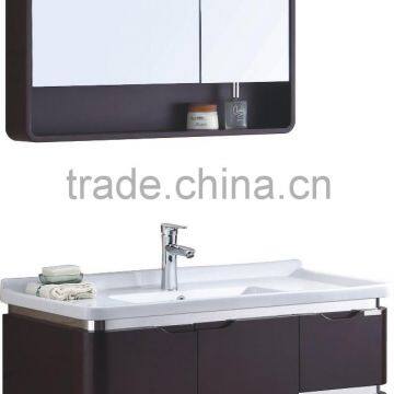 Modern wall hung bathroom vanity cabinet