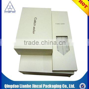 pvc window paper gift packaging box