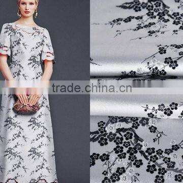 Nylon Rayon Viscose Jacquard Brocade Fabric Chinese photo-2