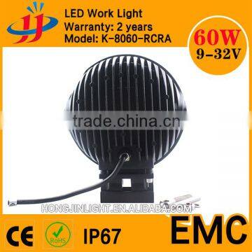 Super Bright 8inch 60w Crees Led Working Light for 4WD 12v off Road Spot Light