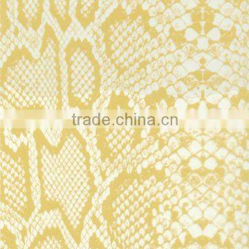 Animal Skin Pattern Water Transfer Printing Hydro Graphics Film - Gold Snakeskin Width 100cm GW2630B