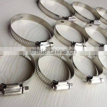 Adjustable stainless steel Hose Clamps