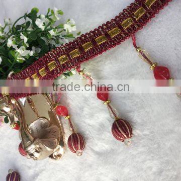 2015 Colourful Crystal Lace for Curtains photo-4