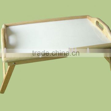 W96817 Wooden Tray With Handle/breakfast serving tray