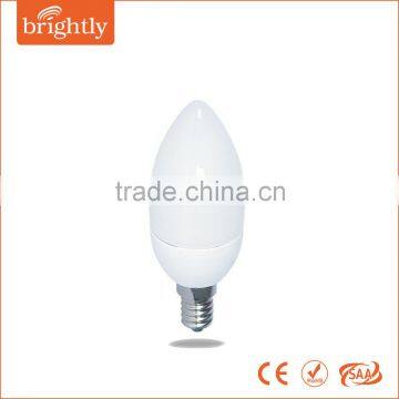 LED CANDLE LAMP 6W clear trail cover