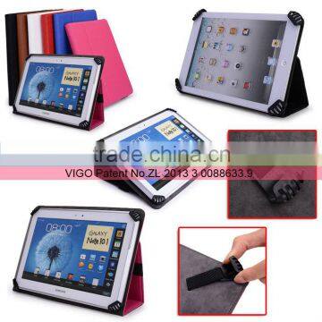 Turquesa ( Baby Blue) Universal Book Style Cover Case with Built-in Stand [Accord Series] for Toshiba Excite X10