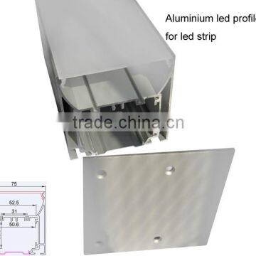 Shenzhen factory new developing aluminium led profile for suspending