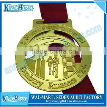 3d custom logo sports award medallion custom metal medals