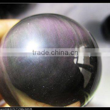 Polished Rough Rainbow Obsidian Rock Balls for Sale photo-4