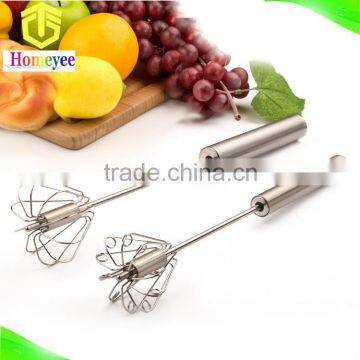 High quality elegant stainless steel mini egg beater for home