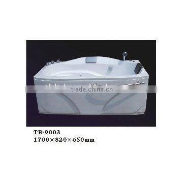New Design White Acrylic Massage Bathtub, With Whirlpool Heater photo-4