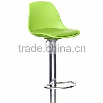 sviwel PP material barstool with gaslift and PU seat