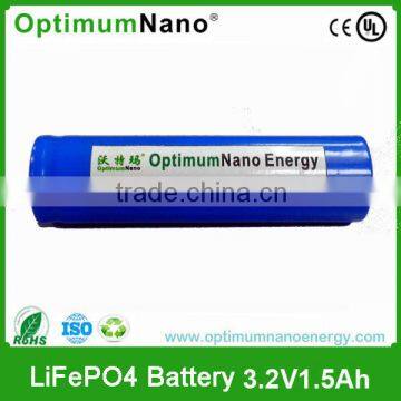 18650 3.2V1500mAh Li-ion Rechargeable Batteries Lifepo4 photo-4