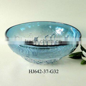 Decorative Glass Bowl in Blue