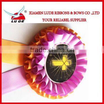 Custom Design Award Ribbon Rosette for Wholesale photo-5