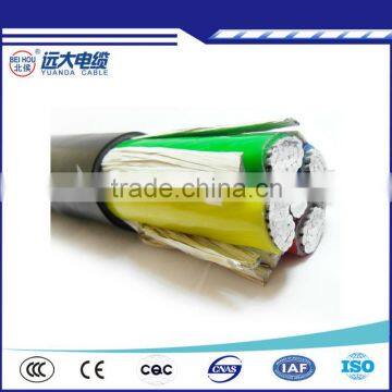 0.6/1KV pvc insulation power cable with aluminum conductor