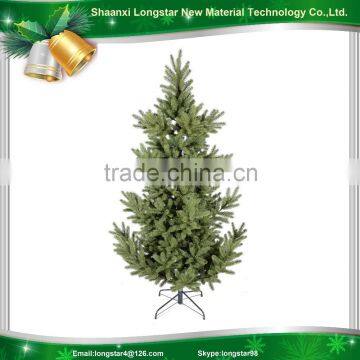 Artificial Flocked Huge Artificial Tree Iron stand Usb Christmas Tree