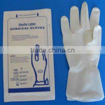 Sterilized Latex Gloves Individual Packing Surgical Gloves photo-5