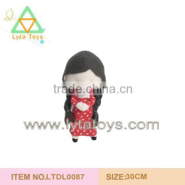 Beautiful Girl Plush Toy Hot Sale Toy For Baby Toy