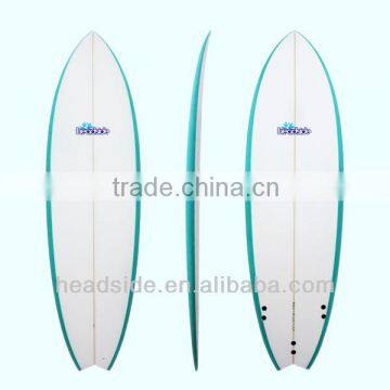 2014 Customized Design Fiberglass PU Retro Surfboard