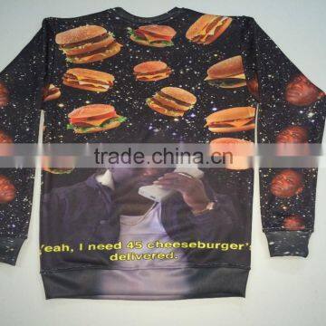 2015 Hot Design Wholesale Crewneck 3D Printing Sweatshirt Sweater photo-3