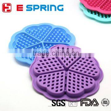 Heart Shaped BPA Free Premium Non-Stick Silicone Waffle Mold