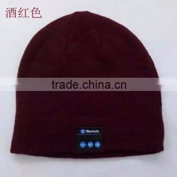 Wholesale Bluetooth Headphone Beanie Hat, Knitted Wireless Bluetooth Earphone Winter Warm Hat photo-2