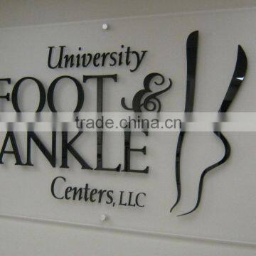 custom acrylic logo sign