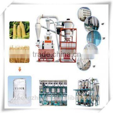 Chinese top quality low price flour mill plant.