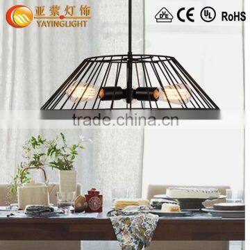 French vintage Bird Cage iron Chandelier