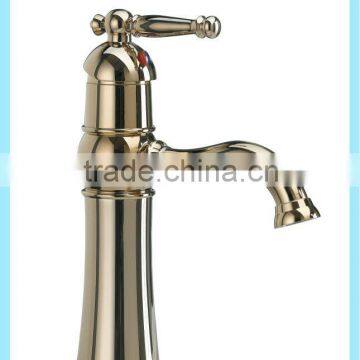 High Quality Single/Double Handle Hole Brass Basin gold faucet