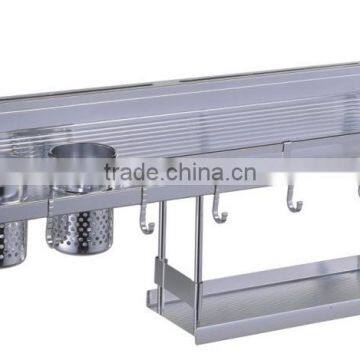Wall Mounted Aluminum Kitchen Rack and Wall mounted rack in kitchen