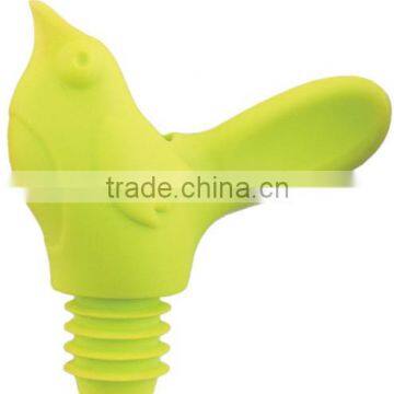 Assorted Chirpie Wine Pourers and Silicone Bird Shape Wine Pourers photo-2