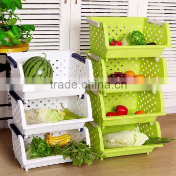 kitchen edge rack ,kitchen vegetable or fruit storage rack , vegetable basket