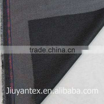 Men's Polyester Rayon tr Plain Weave High Quality Suit Fabrics With Custom English Selvedge for Suit Uniform photo-2