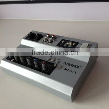 Mini Music Audio Mixer USB/FM/SD