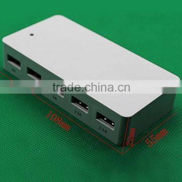 2015 Hot Sale 2.1A 5 Port Tablet PC Usb Fast Charger