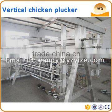 "A " shaped Chicken plucking machine for removing chicken feather