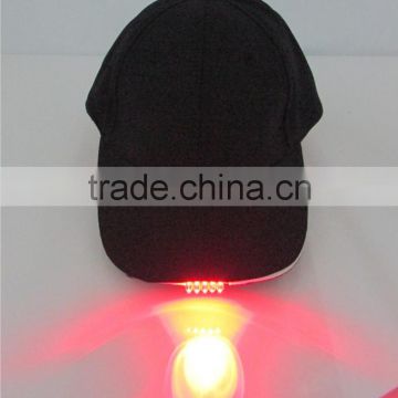 Hot cake led baseball cap Cotton Baseball Cap With Built-in LED Light