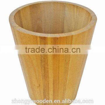 2015 year china suppliers FSC mini OEM wood bucket for made in china