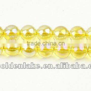 Coated Crystal Gemstone Beads