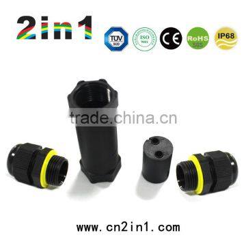 PG13 2Pin IP68 Electric Waterproof Connectors