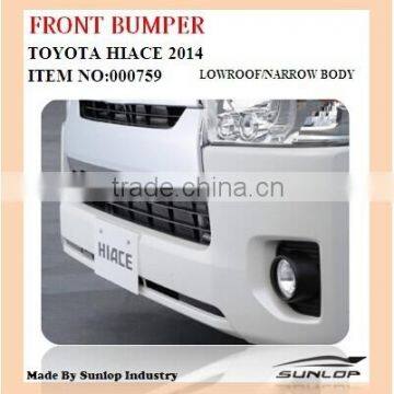 for toyota hiace parts #000759 FRONT BUMPER.NARROW BODY