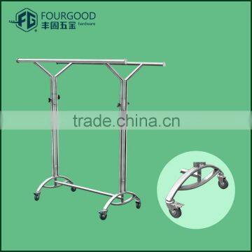 Fashiom retail shop fittings metal clothing display rack