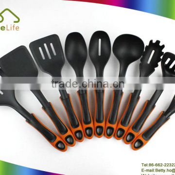 Food grade, FDA, LFGB standard, BPA Free cooking tools set Nylon kitchen utensils