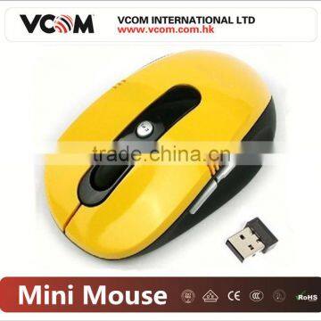 VCOM Different Shapes Wireless Scroll Wheel USB Mini Mouse