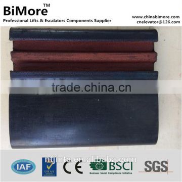 Escalator Handrail Belt, Black Rubber Handrail for Escalator Parts