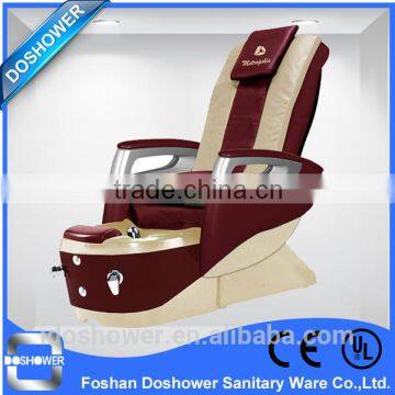 2017 New salon chair sizes of portable pedicure foot spa massage chair