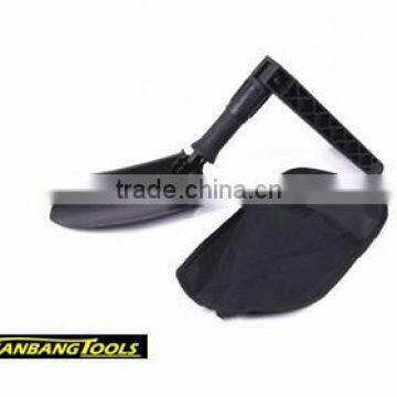 Steel folding shovel